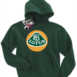 Lotus extreme dziecięca bluza z nadrukiem - butelkowy