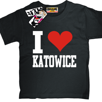 I love Katowice - koszulka dla dziecka, kod: SZDZ00119K