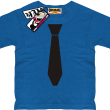 krawat świetny tshirt - royal blue
