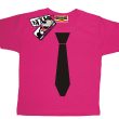 krawat świetny tshirt - pink