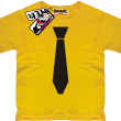 krawat świetny tshirt - yellow