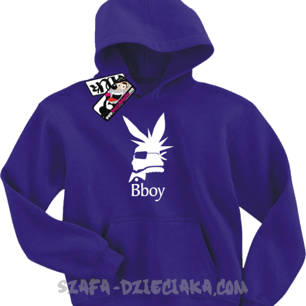 Bboy super bluza dziecięca - purple