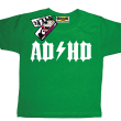 ADHD koszulka z nadrukiem - green