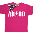 ADHD koszulka z nadrukiem pink