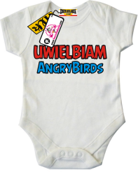 Uwielbiam Angrybirds - swietne dziecięce body, kod: SZDZ00183B