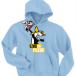 Czas do piachu świetna dziecięca bluza - błękitny