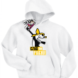 Czas do piachu świetna dziecięca bluza - biały