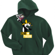 Czas do piachu świetna dziecięca bluza - butelkowy