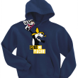 Czas do piachu świetna dziecięca bluza - granatowy
