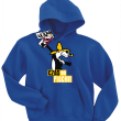 Czas do piachu świetna dziecięca bluza - niebieski