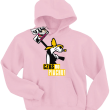Czas do piachu świetna dziecięca bluza - różowy