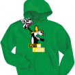 Czas do piachu świetna dziecięca bluza - zielony