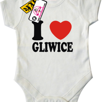 I love Gliwice - body dziecięce, kod: SZDZ00218B