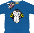 Music Monkey - koszulka dziecięca - niebieski