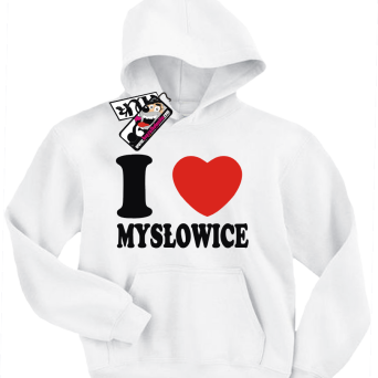 I love Mysłowice - bluza dziecięca, kod: SZDZ00222S