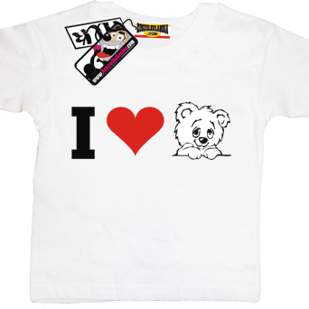 I love Misia - oryginalny tshirt dla dziecka, kod: SZDZ00121K