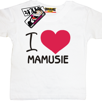 I love Mamusie - świetna dziecięca koszulka, kod: SZDZ00129K
