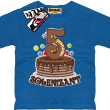 5-te urodzinki Solenizant wyjątkowa koszulka dziecięca - niebieski