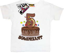 5-te urodzinki Solenizant - wyjątkowa koszulka dziecięca, kod: SZDZ00160K