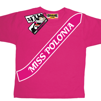 Miss polonia - koszulka dziecięca, kod: SZDZ00180K
