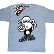 Małpka you are crazy man! koszulka dziecięca - melanżowa