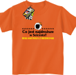 Co jest najdroższe w Seicento Reklamówka z Biedronki - Koszulka dziecięca pomarańcz 