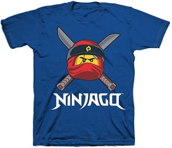 NINJA GO Czerwony Ninja - koszulka dziecięca