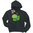 Stonoga zielona super dziecięca bluza - czarny