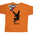 Bboy świetna koszulka dziecięca - orange
