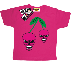 Wisienkowe czachy - bajerancka koszulka dziecięca, kod: SZDZ00206K